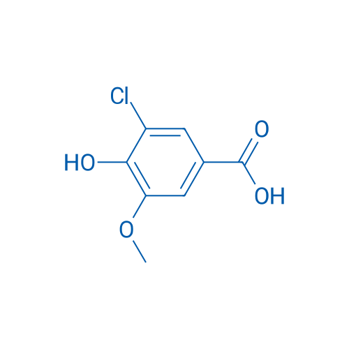 3-Chloro-4-hydroxy-5-methoxybenzoic acid 1g