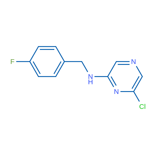 6-Chloro-n-[(4-fluorophenyl)methyl]pyrazin-2-amine 1g