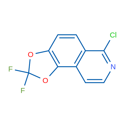 6-Chloro-2,2-difluoro-[1,3]dioxolo[4,5-f]isoquinoline 1g