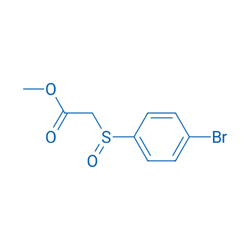 Methyl 2-(4-bromobenzenesulfinyl)acetate 1g