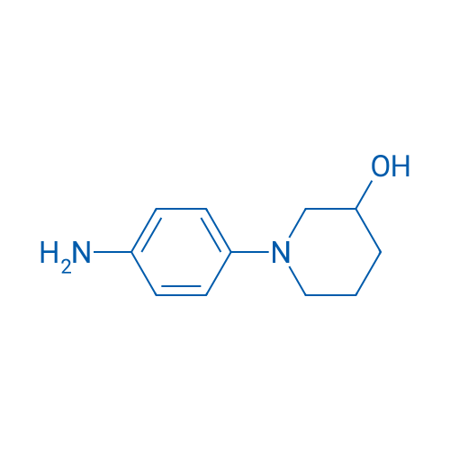 1-(4-Aminophenyl)piperidin-3-ol 250mg