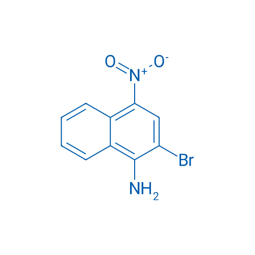 2-Bromo-4-nitro-1-naphthalenamine 250mg