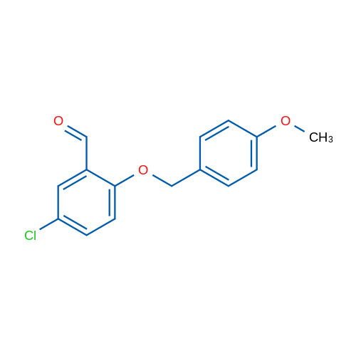 5-Chloro-2-[(4-methoxyphenyl)methoxy]benzaldehyde 1g