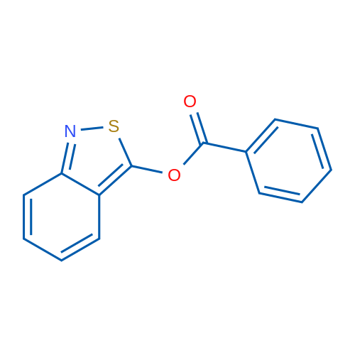 Benzo[c]isothiazol-3-yl benzoate 1g