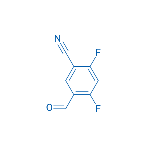 2,4-Difluoro-5-formylbenzonitrile 1g