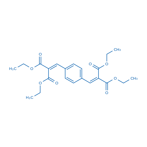 Propanedioic acid, 2,2'-(1,4-phenylenedimethylidyne)bis-, 1,1',3,3'-tetraethyl ester 100g
