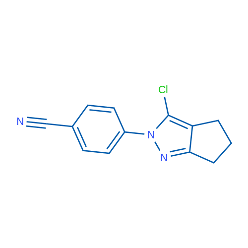 4-(3-Chloro-5,6-dihydrocyclopenta[c]pyrazol-2(4H)-yl)benzonitrile 1g