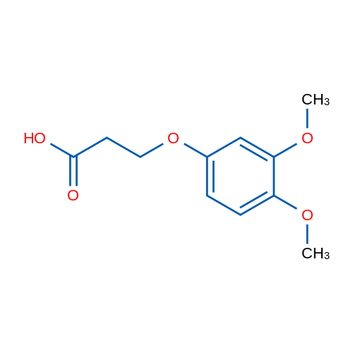 3-(3,4-Dimethoxyphenoxy)propanoic acid 1g