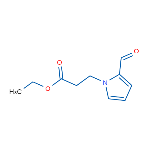 Ethyl 3-(2-formyl-1H-pyrrol-1-yl)propanoate 5g