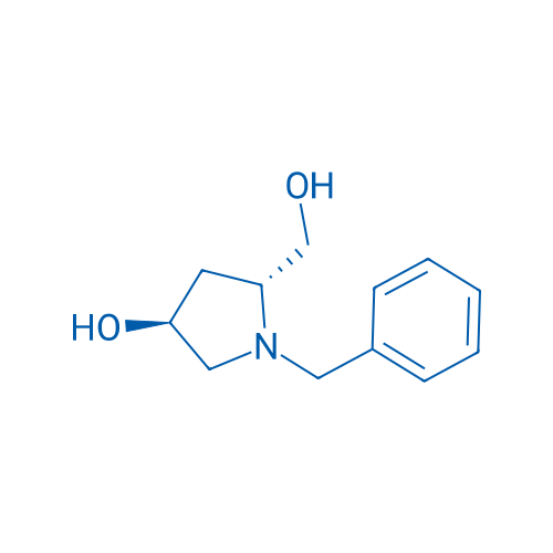 (3S,5R)-1-Benzyl-5-(hydroxymethyl)pyrrolidin-3-ol 250mg