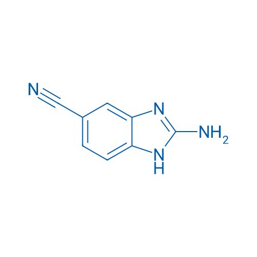 2-Amino-1H-benzo[d]imidazole-5-carbonitrile 100mg