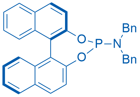 (11bR)-N,N-Bis(phenylmethyl)dinaphtho[2,1-d:1',2'-f][1,3,2]dioxaphosphepin-4-amine 1g