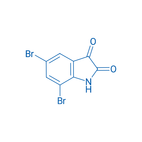 5,7-Dibromoindoline-2,3-dione 1g