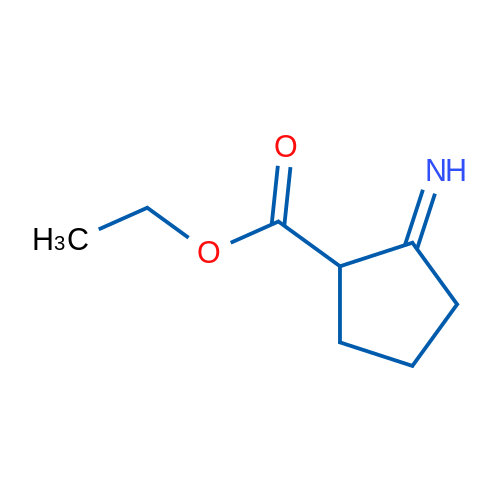 Ethyl 2-iminocyclopentanecarboxylate 1g