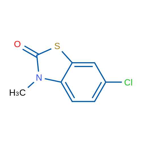 6-Chloro-3-methylbenzo[d]thiazol-2(3H)-one 1g