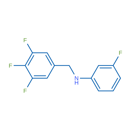 3-Fluoro-N-(3,4,5-trifluorobenzyl)aniline 1g