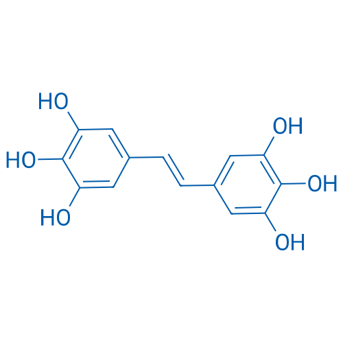 (E)-5,5'-(Ethene-1,2-diyl)bis(benzene-1,2,3-triol) 25mg