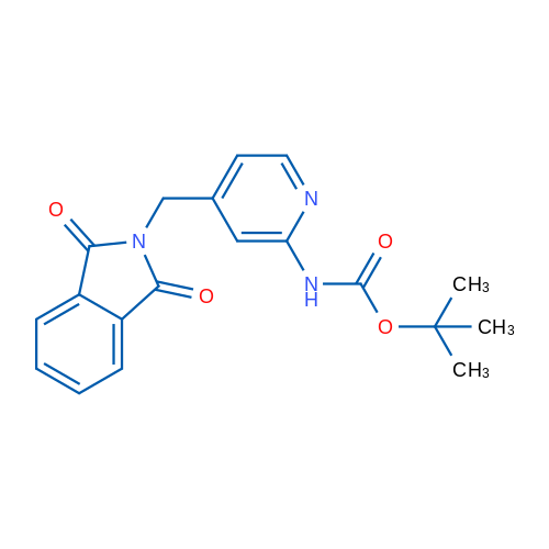 tert-Butyl (4-((1,3-dioxoisoindolin-2-yl)methyl)pyridin-2-yl)carbamate 1g