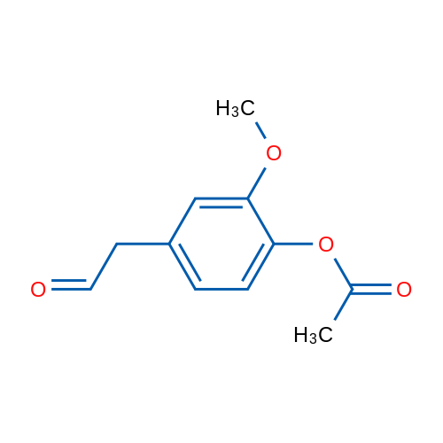 2-Methoxy-4-(2-oxoethyl)phenyl acetate 1g