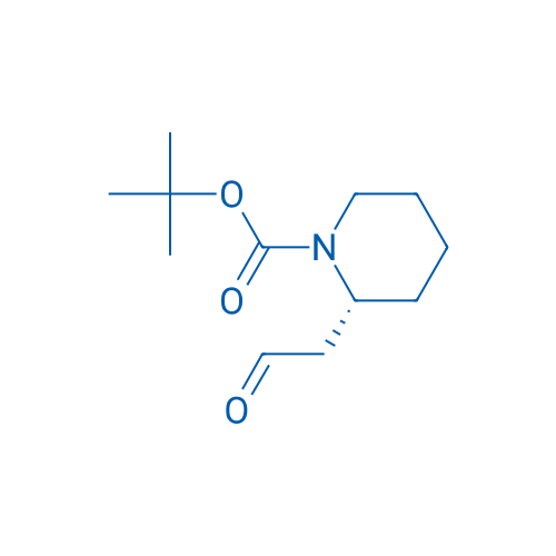 (R)-tert-Butyl 2-(2-oxoethyl)piperidine-1-carboxylate 250mg
