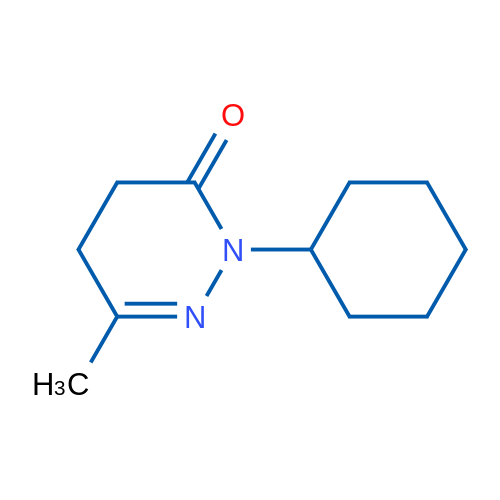 2-Cyclohexyl-6-methyl-4,5-dihydropyridazin-3(2H)-one 1g