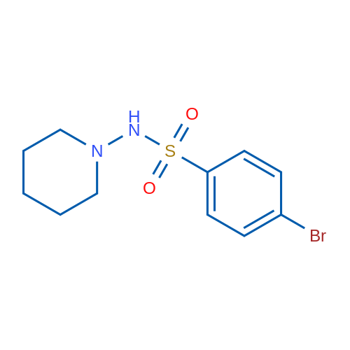 4-Bromo-N-(piperidin-1-yl)benzenesulfonamide 1g