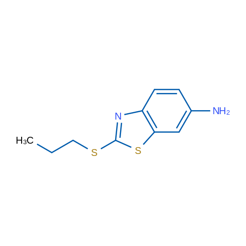 2-(Propylthio)benzo[d]thiazol-6-amine 1g