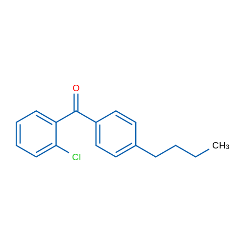 4-n-Butyl-2'-chlorobenzophenone 1g