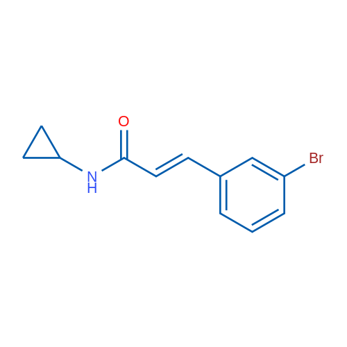 (2E)-3-(3-Bromophenyl)-N-cyclopropylprop-2-enamide 1g