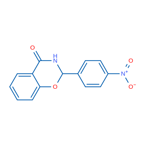 2-(4-Nitrophenyl)-2H-benzo[e][1,3]oxazin-4(3H)-one 1g