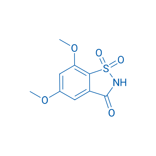 5,7-Dimethoxybenzo[d]isothiazol-3(2H)-one 1,1-dioxide 250mg