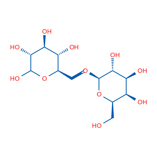 6-O-β-D-galactopyranosyl-D-Glucopyranose 1g
