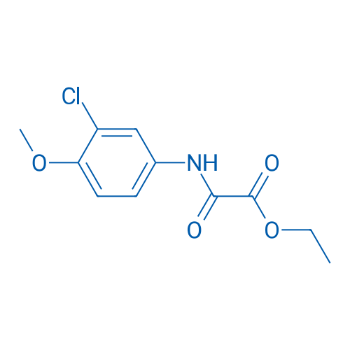 Ethyl [(3-chloro-4-methoxyphenyl)amino](oxo)acetate 5g