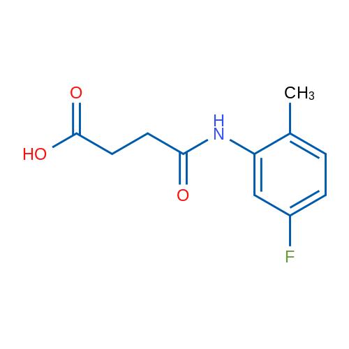 3-[(5-Fluoro-2-methylphenyl)carbamoyl]propanoic acid 1g