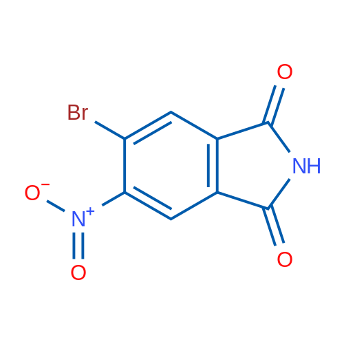 5-Bromo-6-nitroisoindoline-1,3-dione 250mg