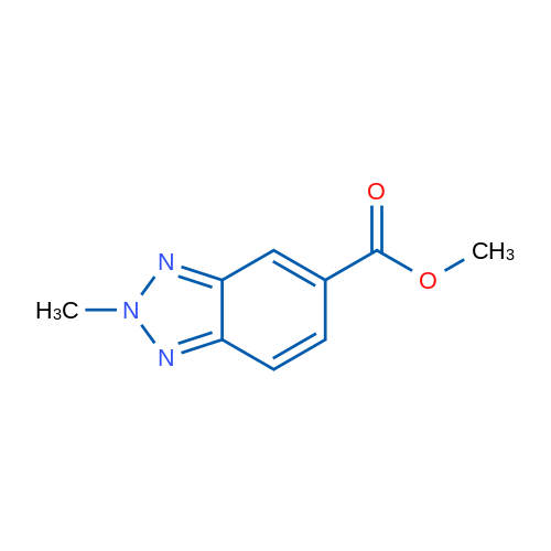 Methyl 2-methyl-2H-benzo[d][1,2,3]triazole-5-carboxylate 1g