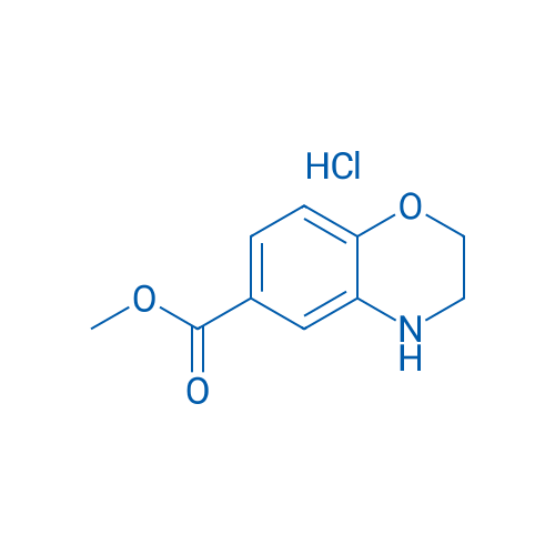 Methyl 3,4-dihydro-2H-benzo[b][1,4]oxazine-6-carboxylate hydrochloride 1g