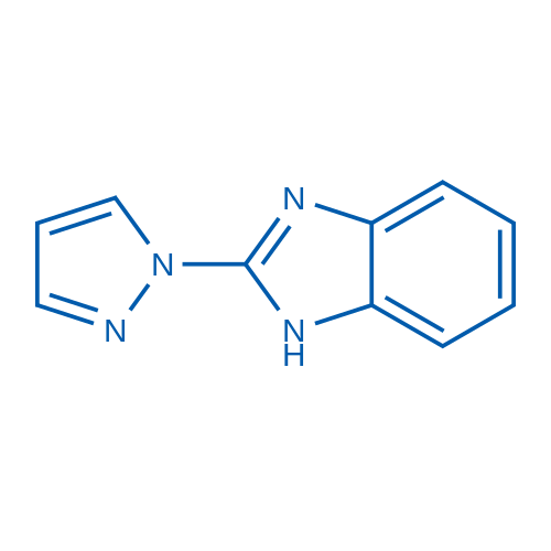 2-(1H-Pyrazol-1-yl)-1H-1,3-benzodiazole 5mg