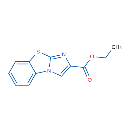 Ethyl benzo[d]imidazo[2,1-b]thiazole-2-carboxylate 1g