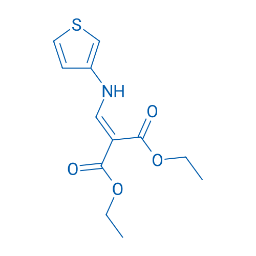 Diethyl 2-((thiophen-3-ylamino)methylene)malonate 100mg