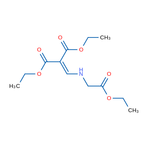 1,3-Diethyl 2-{[(2-ethoxy-2-oxoethyl)amino]methylidene}propanedioate 1g