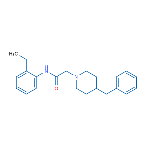 2-(4-Benzylpiperidin-1-yl)-N-(2-ethylphenyl)acetamide 1g