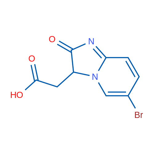2-(6-Bromo-2-oxo-2,3-dihydroimidazo[1,2-a]pyridin-3-yl)acetic acid 1g