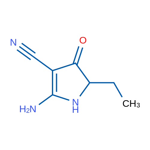 2-Amino-5-ethyl-4-oxo-4,5-dihydro-1H-pyrrole-3-carbonitrile 1g