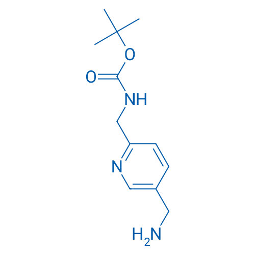 tert-Butyl ((5-(aminomethyl)pyridin-2-yl)methyl)carbamate 100mg
