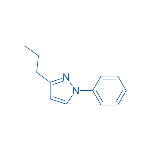 1-Phenyl-3(or 5)-propylpyrazole 1g