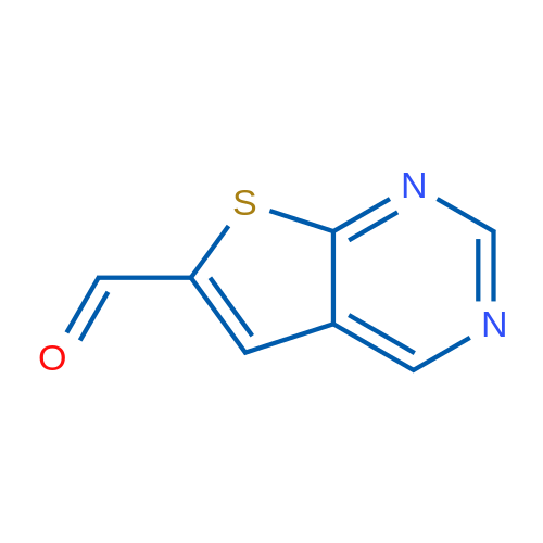 Thieno[2,3-d]pyrimidine-6-carbaldehyde 250mg