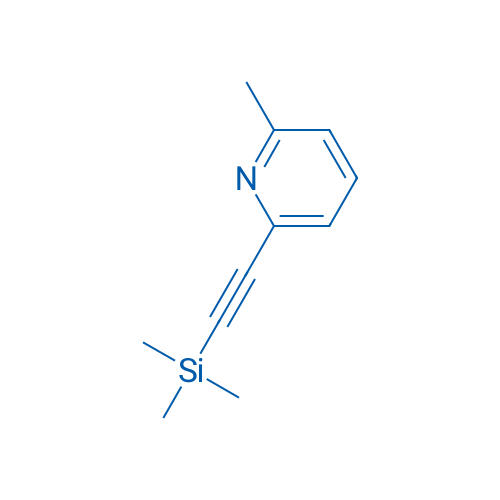 2-Methyl-6-((trimethylsilyl)ethynyl)pyridine 1g