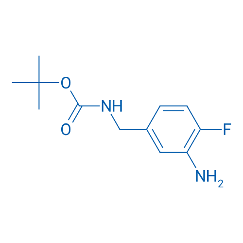 tert-Butyl 3-amino-4-fluorobenzylcarbamate 250mg