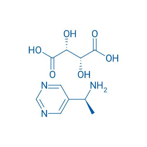 (S)-1-(Pyrimidin-5-yl)ethan-1-amine (2R,3R)-2,3-dihydroxysuccinate 1g